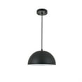 thumbnail image 3 of Forte 1 light black Pendant, 3 of 5