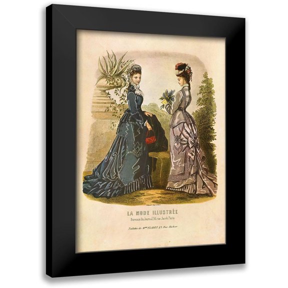 Dubois, Alain 11x14 Black Modern Framed Museum Art Print Titled - LA MODE ILLUSTREE I