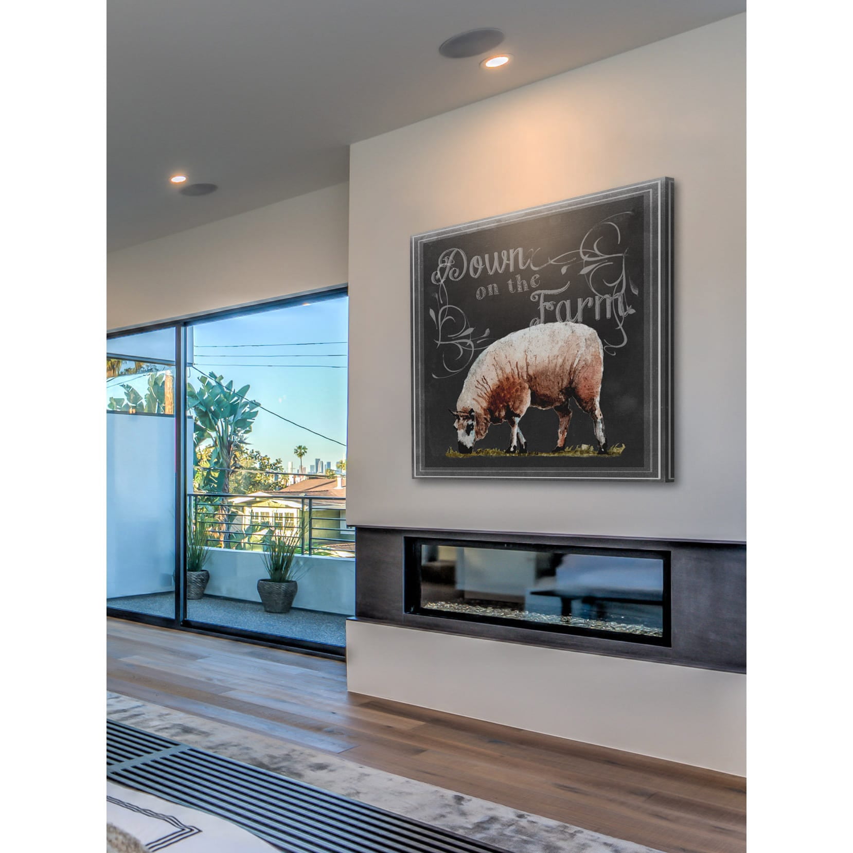 Marmont Hill "Down on the Farm" Painting Print on Wrapped Canvas