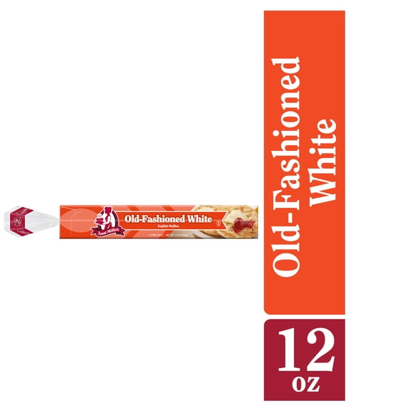 Aunt Millie's English Muffins, Old-Fashioned White, 6 Ct., 12 oz.