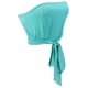 thumbnail image 1 of Top bandeau tubo sin mangas, liso, sin tirantes, para mujer, color verde y azul METRO, 1 of 9