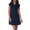 Dark Blue, variant on Icvfdpl Sundresses For Women,Sleeveless V Neck Solid Color Spring Style Parties Events Trendy Women's Summer Dresses,L