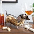 thumbnail image 4 of True Dachshund Cork Holder, Decorative Wine Cork Storage & Decor, Rustic Bronze, 4 of 4