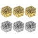 thumbnail image 5 of KAKOWELY 6 cajas de dulces hexagonales de plástico para bombones y azúcar para bodas., 5 of 5
