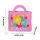 thumbnail image 3 of Fiudx Liquidación de ofertas flash Bolsa de material portátil no tejida hecha a mano para niños para el día del maestro y el día de la madre, 3 of 6