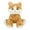 A, variant on 8.66 x 5.91 x 1.18 Inch Simulation Sitting Cat Doll, Mengbanghh, PP Plastic, 4 Styles