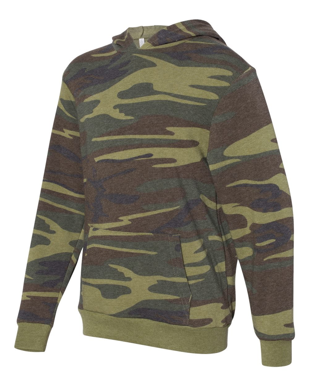 9595GB Hanes Alternative Unisex Youth Challenger Hoodie Camo