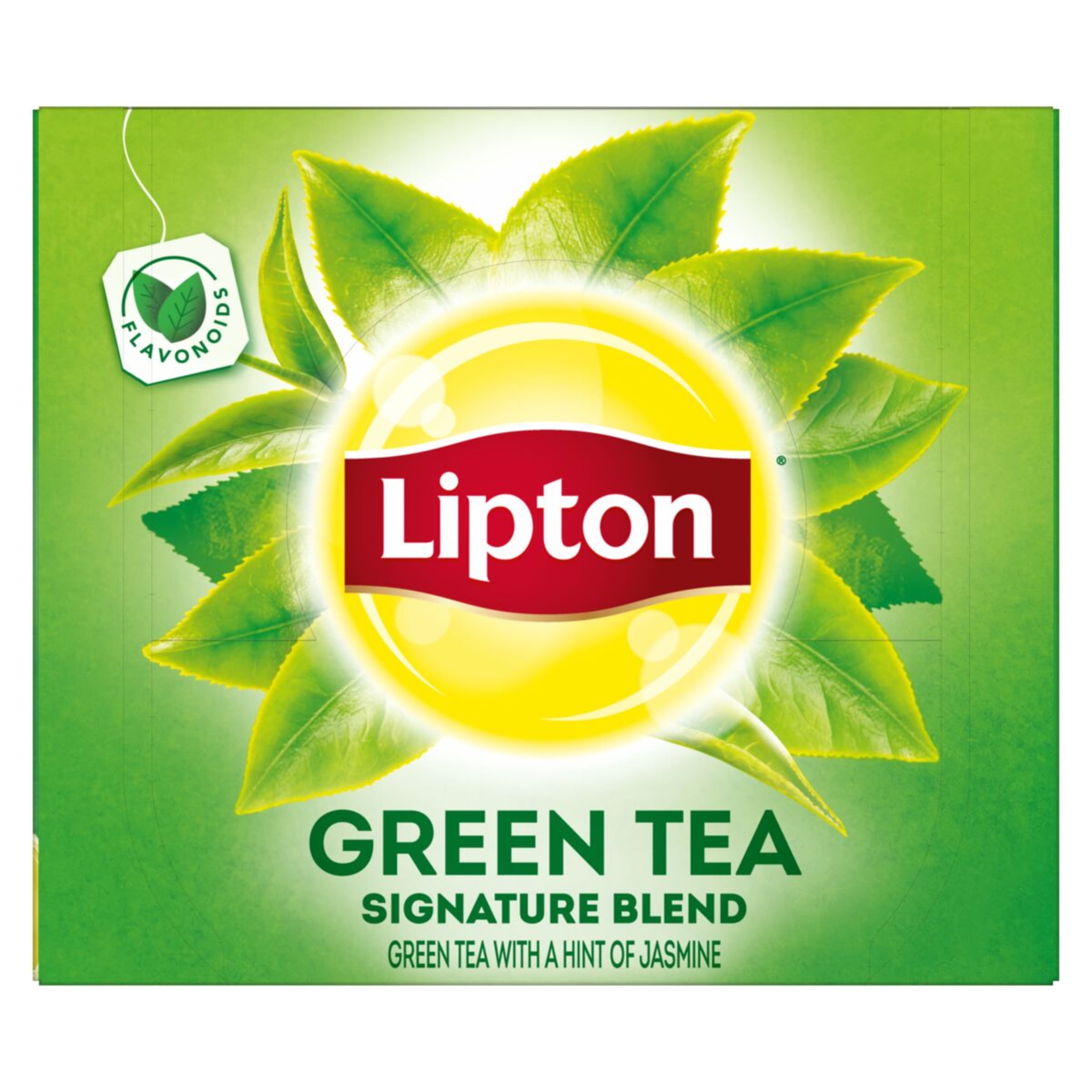 (2 pack) Lipton Green Traditional Blend Hot Tea Bags, 100 Percent Natural Signature Blend with Hint of Jasmine 100-Count Box