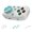 White, variant on Mini Game Controller, Purple Bluetooth Portable Pocket Gamepad for Handheld Console, Style C