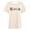 A-Beige24, variant on XIAONU Womens Letter Print Tee Short Sleeve Crewneck Pullover T-Shirt Breathable Minimalist Family T-Shirts