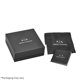 thumbnail image 4 of Pulsera Armani Exchange AXG0123040 de acero inoxidable plateado de 19,5 cm, 4 of 5