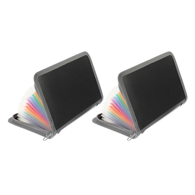 unbranded 2Ud Organizador Pequeño Multiusos De Plástico Con Para Documentos Y Recibos En Casa