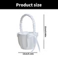 thumbnail image 3 of Romantics Wedding Flower Basket Bridesmaids Candy Gift Basket Engagements Baskets for Bridesmaids and Event Planners, 3 of 8