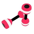 thumbnail image 3 of Luwecf 2x Water Dumbbells for Pool Exercise for Swimming Activities Spas Upper Body Red, 3 of 9
