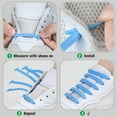 thumbnail image 4 of INMAKER No Tie Shoelaces, Pack of 2, Elastic Shoe Laces for Kids and Adults, 4 of 6