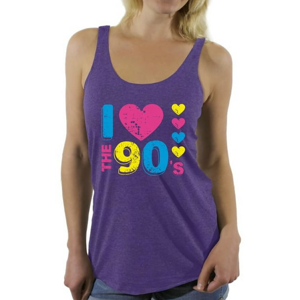Awkward Styles - Awkward Styles I Love the 90's Racerback Tank Top for ...