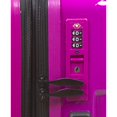 thumbnail image 4 of Dejuno Lumos New Generation Hardside 3-Piece Expandable Spinner Luggage Set, Cranberry, 4 of 5