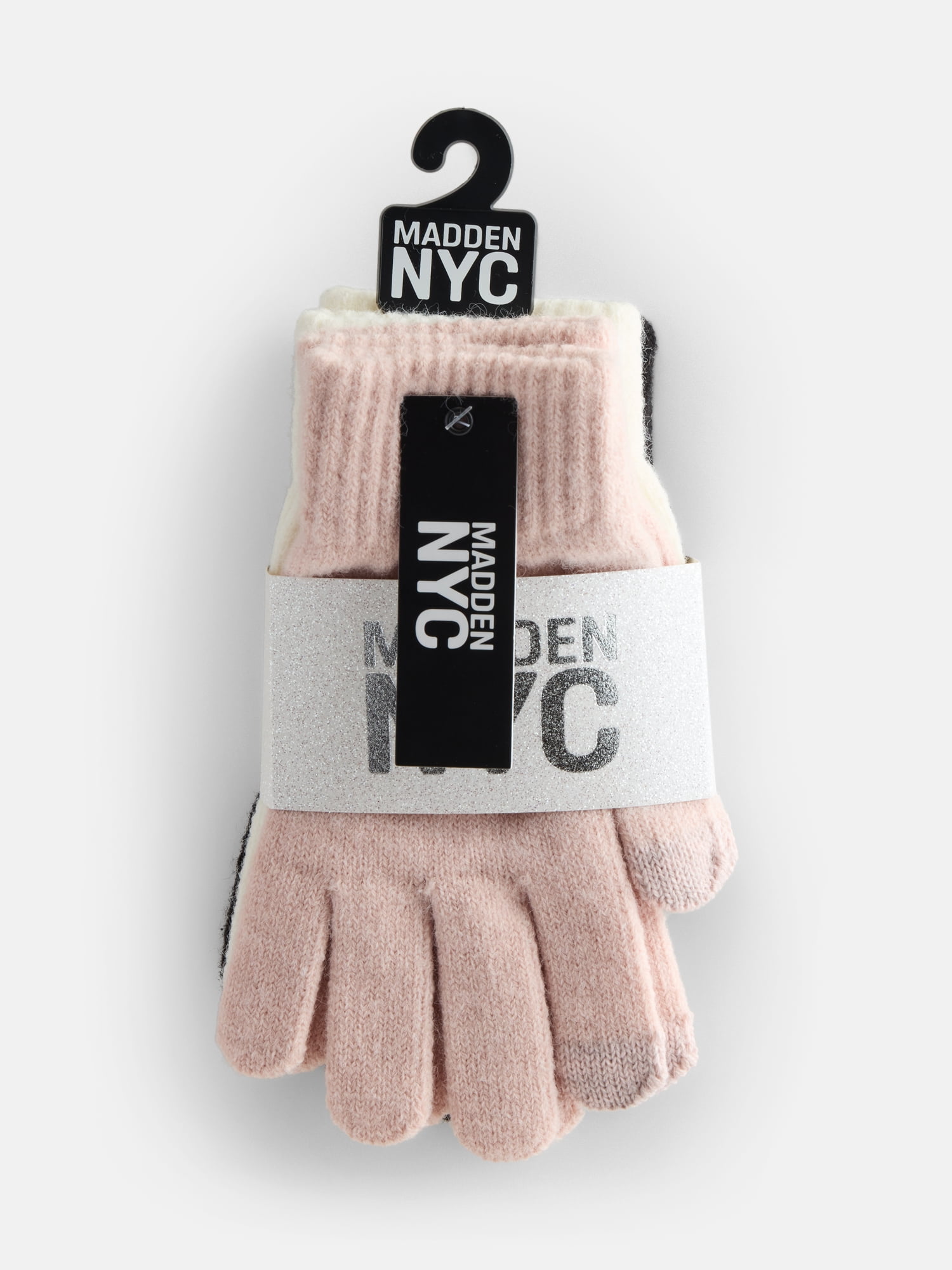 MNYC Women's Glove Set Blush Multi