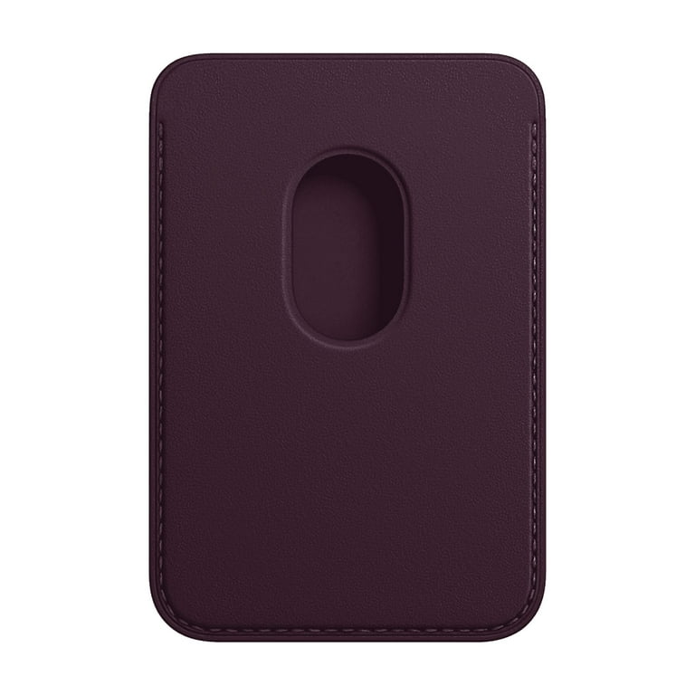その他 Apple - Apple iPhone MagSafe Leather Wafflet Genuine OEM Apple iPhone Leather Wallet Case with MagSafe