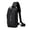 Black, variant on Otqutp Anti-Theft Sling Backpack Water-Resistant Crossbody Bag Multi Pocket Casual Shoulder Backpack for Men
