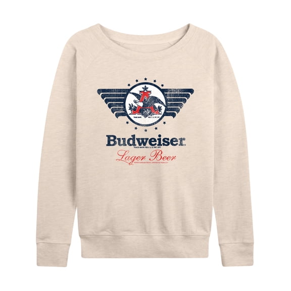 Budweiser - Budweiser Eagle - Women's French Terry Long Sleeve Pullover