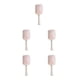 thumbnail image 1 of Seitruly Cepillo de pelo peine de moda portátil antiestático peines delicados mujeres Navidad accesorios de peluquero Champaign oro Type2 NO2, 1 of 6