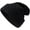 Black, variant on Beanie for Women and Men – Soft Warm Winter Hat, Unisex Cuffed Beanie, Thick and Stretchy Knitted Skull Cap