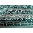 thumbnail image 4 of oneOone Cotton Poplin Dark Teal Green Fabric Aztec Tribal Craft Projects Decor Fabric Printed By The Yard 42 Inch Wide, 4 of 4
