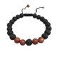 thumbnail image 1 of Minnieouse Pulseras a juego de moda, difusora de rocas de negra mate ajustable, cuentas de oración, accesorios para mujeres, regalos para Ropa, zapatos y accesorios Miscelánea Arena perlada Minnieouse AP008879-10, 1 of 6