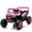 Pink, variant on iRerts Powered Ride on Toys, 12V Ride on Car UTV with Remote Control, Mobile App Control, Music Player, LED Lights, Kids Cars Electric Vehicles for Kids Boys Girls Ages 3-5, White