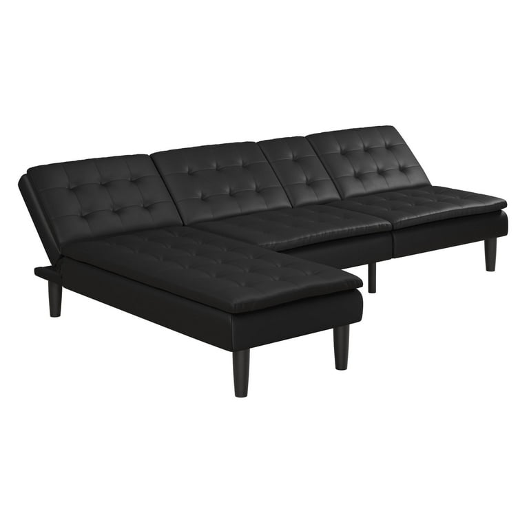Mainstays futon with cup holders deals