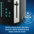 thumbnail image 6 of Oster 2-Slice Touchscreen Toaster, Stainless Steel, 6 of 6
