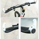 thumbnail image 4 of Manillar Empuñaduras Suaves Para Bicicleta De Montaña Conjunto De Mango De Bocina Universal Manija De Tornillo Mango Ergonómico Integrado Accesorios De Bicicleta Yuarrent OD006589-00, 4 of 7