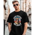 thumbnail image 3 of Camiseta de manga corta con estampado de jirafa para hombre, de algodón, con cuello redondo y estampado de animales locos para adolescentes y niños., 3 of 7