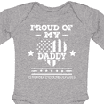 thumbnail image 4 of Inktastic Military Daddy Red Friday Deployed Boys or Girls Long Sleeve Baby Bodysuit, 4 of 5