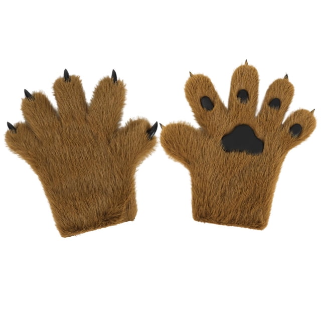 Guantes con forma de pata de gatito Strade Fareast Limited Accesorios de cosplay Material Lana de simulación
