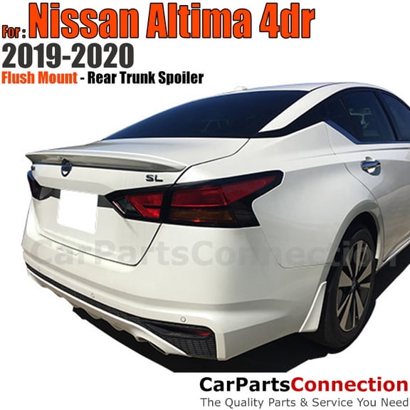 Trunk Spoiler Compatible With 2019 2020 2021 2022 2023 Nissan Altima Sedan Flush Mount Painted Color KAD Metallic Grey