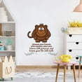 thumbnail image 2 of Friends Monkey Animal Life Quote Cartoon Quotes Decors Wall Sticker Art Design Decal for Girls Boys Kids Room Bedroom Nursery Kindergarten Home Decor Stickers Wall Art Vinyl Decoration (30x30 inch), 2 of 2