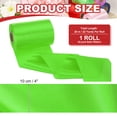 thumbnail image 2 of Uxcell Wide Satin Ribbon, Solid Color Thick Ribbon for Gift Wrapping and Wedding Decoration Fluorescent Green, 2 of 7