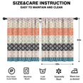 thumbnail image 2 of Blackout Kids Curtains,Boho Bohemia Geometric Line Art Childrens Insulated Curtains Set Of 2,Bedroom Essentials,Toddler Room Decor 42"x54"(106x137cm), 2 of 4