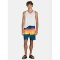 thumbnail image 2 of George Men's and Big Men's E-Board Swim Trunks with UPF 50+, 9" Inseam, Sizes S-3XL, 2 of 5