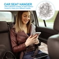 thumbnail image 5 of Eease 50 Seat Cover Metal Hook Curtain Tracks Tieback Hooks Car Interior Accessories, 5 of 6