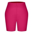 thumbnail image 3 of TYGHBN Women's 3 Inch Short Leggings High Waisted Yoga Capris Workout Running Athletic Stretch Fitness Casual Comfortable Soft Basic Solid Maternity Summer Clothes Underwear plus Size 4x plus Size, 3 of 5