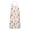 Beige Fairy Mushroom, variant on Ballerina Princess Pattern Apron-Garden Aprons for Women with Pockets-Cotton Linen Waterproof Kitchen Cooking Gardening Aprons Adjustable for Kitchen,Cooking,BBQ and Salon 33x27 Inch