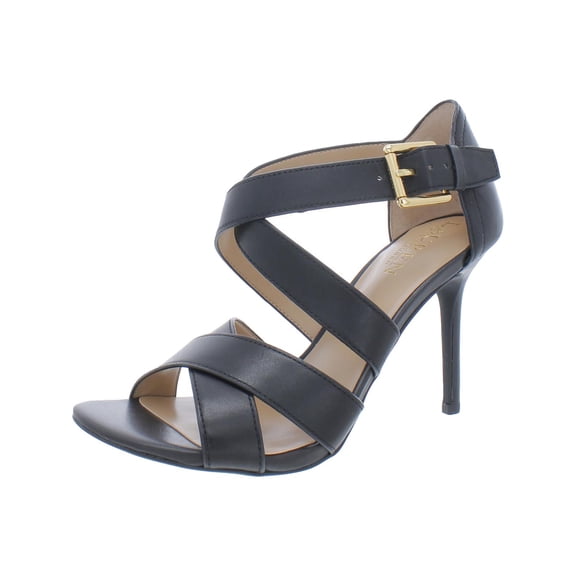 Lauren Ralph Lauren Womens Gisella Leather Open Toe Pumps