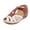 Red, variant on Women Comfortable Sandals Breathable Casual Wear Wedge Heel Hook Loop Closure Lightweight Women Sandals for Everyday Walking and Use,Brown,6
