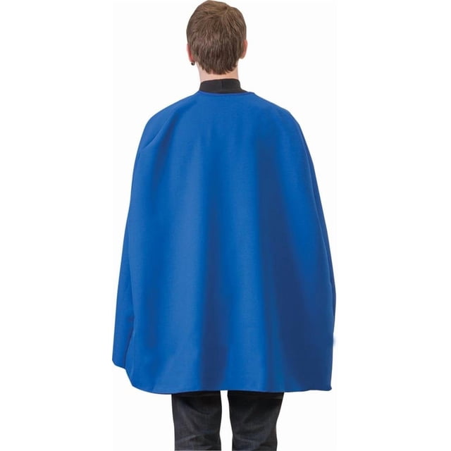 Disfraces azules de superhéroes con capa RG, talla única