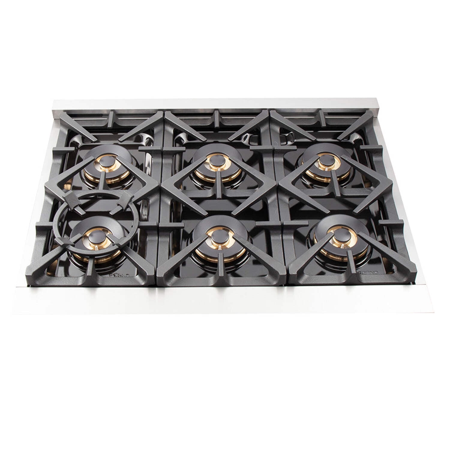 Capriasca - Titanium Professional 48" Freestanding Dual Fuel Range