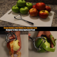 thumbnail image 5 of Cortadora giratoria de pelador de verduras Y con removedor de ojos de patata para pelar frutas y verduras - Gadgets de cocina, 5 of 5