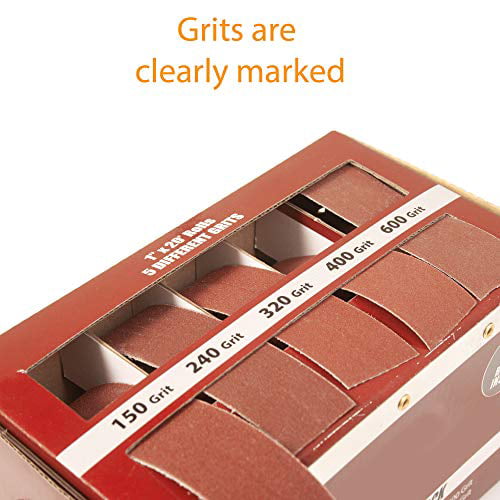 Includes 150 240 Metal Workers and Automotive Body Work In Assorted Grits Furniture Repair Woodworkers 400 and 600 Grit Rolls 320 Boxed Assorted Abrasive Rolls For Wood Turners 